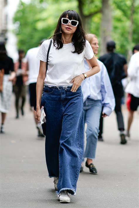 sneakers with wide leg pants